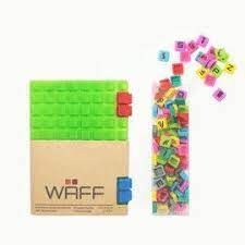 LIBRETA WAFF VERDE + LETRAS