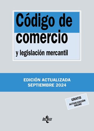 CODIGO DE COMERCIO Y LEGISLACIÓN MERCANTIL (2024)