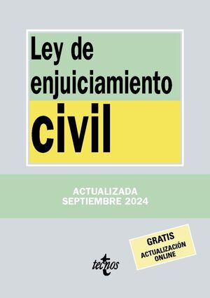 LEY DE ENJUICIAMIENTO CIVIL (2024)